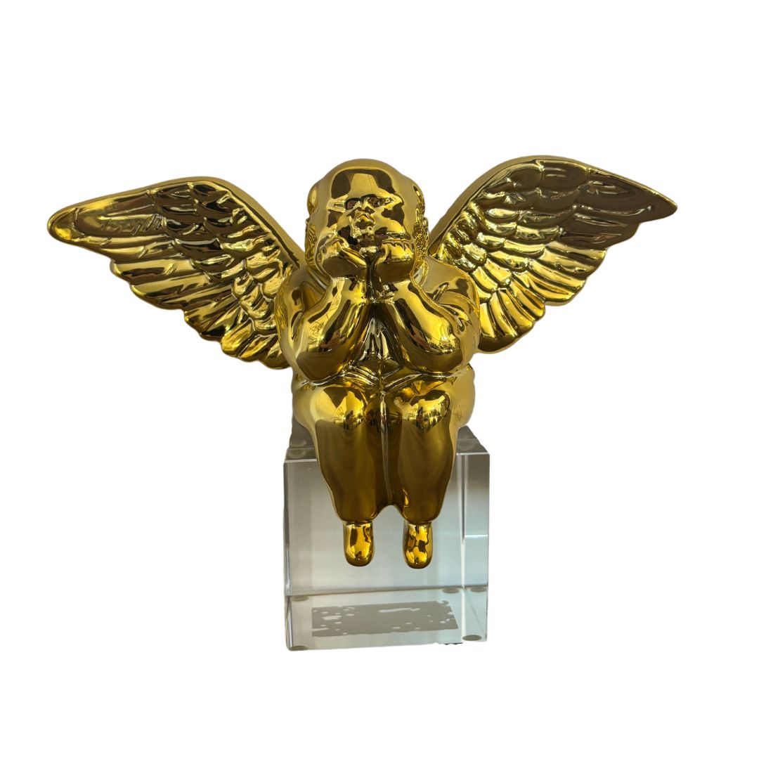 Figura Decorativa Buda Angel